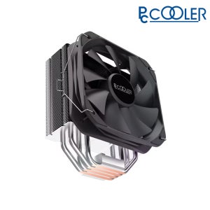 PCCOOLER PALADIN 400 블랙 공랭 CPU 쿨러 싱글타워 팬 쿨러