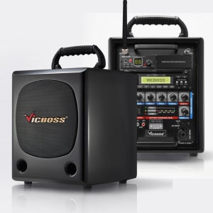 빅보스 PWA-H631CB 200W 앰프스피커 블루투스 USB CD 무선1개 VICBOSS