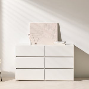 메이 e0 서랍장 속 깊은 광폭 인테리어 안방 드레스룸 옷 높은 1200, 3단, 화이트