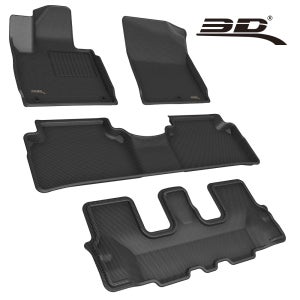 3D 카구 TPE 카매트 현대 싼타페 TM F/L 가솔린/디젤 7인승, 1열+2열+3열
