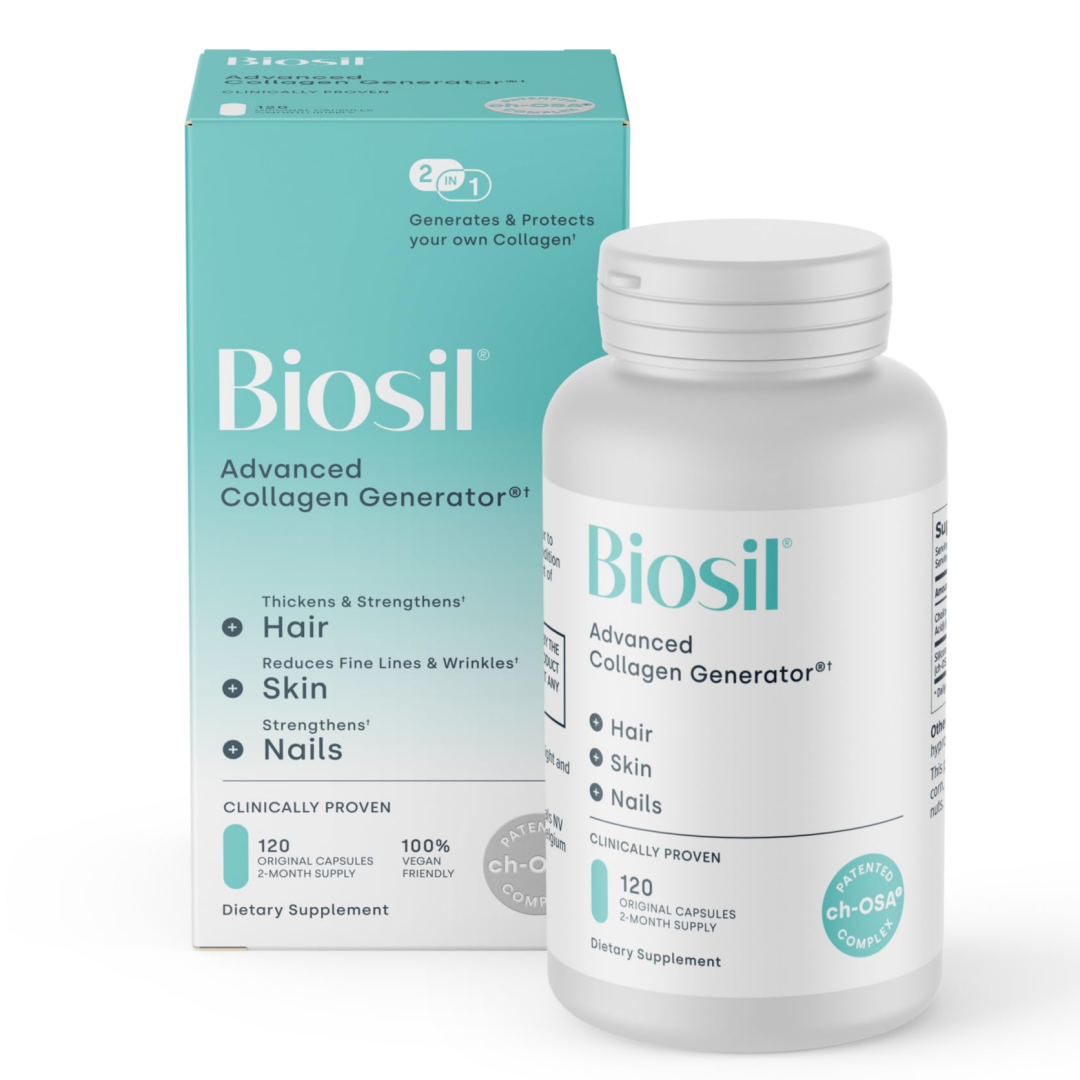 바이오실 실리콘 콜라겐 제너레이터 <b>120캡슐</b> <b>헤어스킨네일</b>