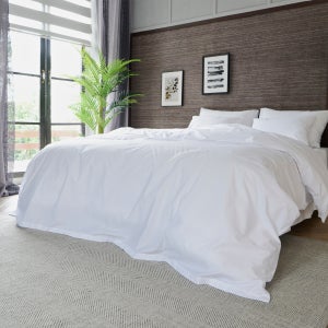 제네스트 업소용 일반시트 호텔 시트 매트리스커버 혼방면 CVC40수 SS