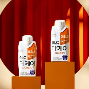 빙그레 GLC 더케어 당뇨영양식 고소한맛 200ml 18개 당뇨간식
