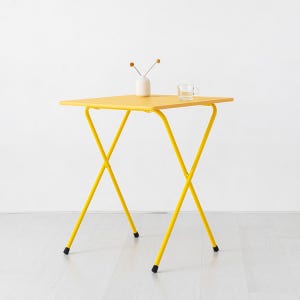GOSI 접이식테이블 60 SM-614 옐로우 1179.1397