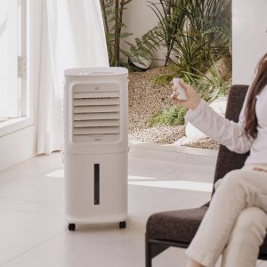 코오롱 오토드 10L 대용량 아이스터치 냉풍기 쿨링팬 이동식 선풍기 OTDCF-100