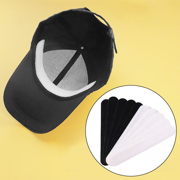50p+50p 모자 땀흡수 패드 캡가드 화장품 오염 셔츠 카라 이염방지 일회용 클린패치