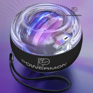 파워몬 4세대 자이로볼 손목 전완근 악력 스트레칭 팔 근육 강화 팔씨름 운동 기구 오토볼