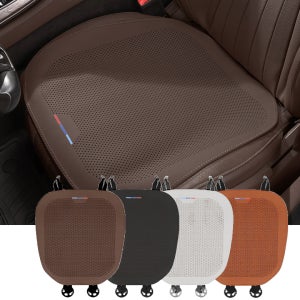 BMW 사계절 천연나파 통풍 슬림 방석 운전석 조수석 시트커버