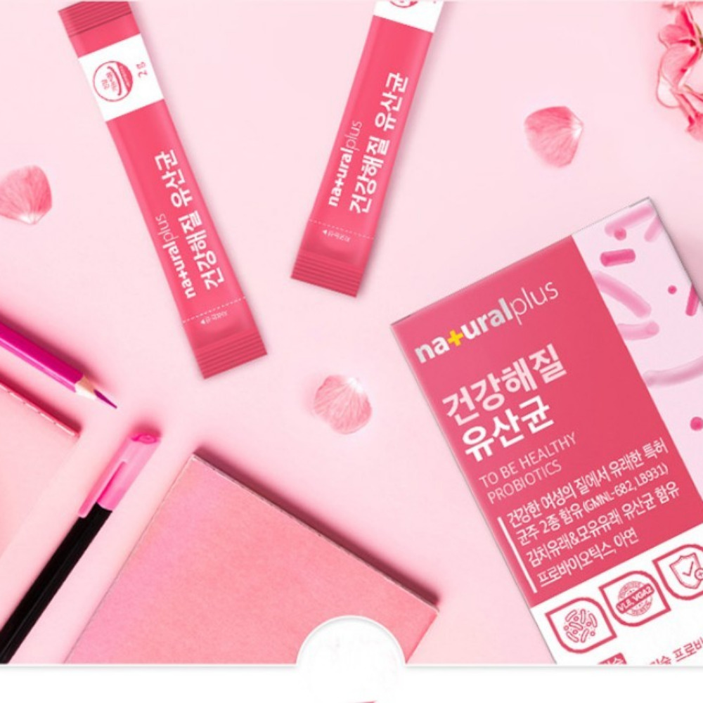 내츄럴플러스 건강해질 유산균 질 다이렉트 프로바이오틱스 비피더스 균 30포, 1개