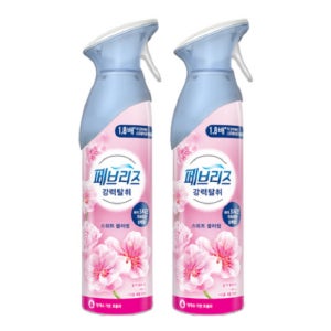 페브리즈 에어 강력탈취 공기탈취제 스위트블라썸 165g 2개