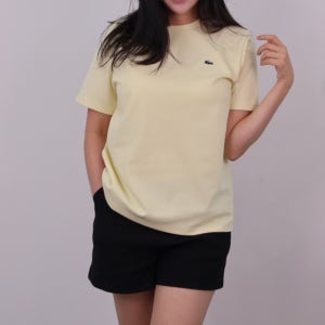 라코스테 25S 여성 기능성 베이직 반팔 티셔츠 TH781E-55GF 레몬