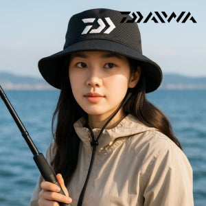 다이와 뉴에라 풀 메쉬 버킷 햇 DC-6015NK 벙거지 여름 낚시 모자