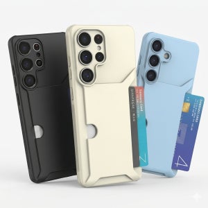 카드 2장 수납 케이스 블랙, 갤럭시S25 울트라