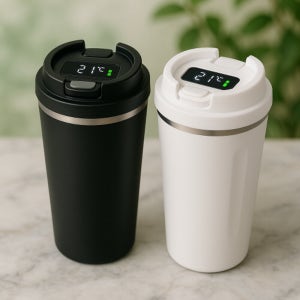 스마트 텀블러 온도표시 보온 보냉 LED 텀블러