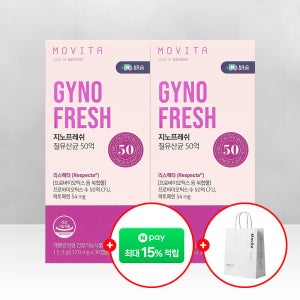 모비타 지노프레쉬 여성 질 유산균 리스펙타 50억 임산부 30캡슐, 6개