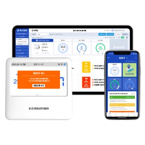 [정상출고] IoT 체감온도 측정기(체감온도계) 고급형 KW-STI600