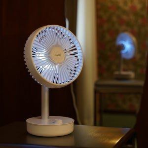 HAAN 작지만 강한바람 BLDC 7엽날개 무선선풍기/캠핑선풍기 탁상용선풍기 미니선풍기 소형선풍기