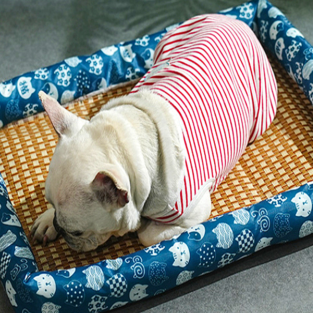 강아지여름방석 애견 라탄 쿨매트 반려동물 고양이 펫 시원한 침대