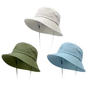 카멜로 나일론 사파리 버킷햇 가벼운 여름 벙거지 모자