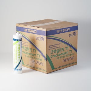 테라코 크랙실란트 T1 초속경 고탄성 백색 실리콘 균열 보수 300ml 25개
