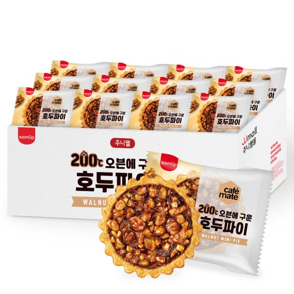 삼립 호두파이 호두 타르트 디저트 파이 1box