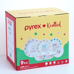 파이렉스 노티드 디너웨어 세트 2인조 9P 코스트코 그릇세트