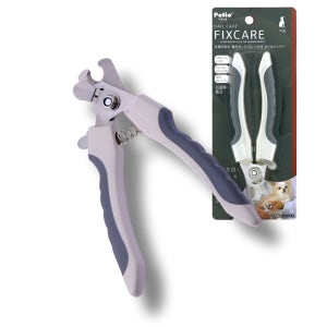 [일본 페티오] 강아지 손톱 발톱깎이 안전스토퍼 내장 니퍼형 발건강 픽스케어