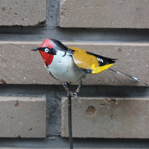 CHI-AFRICA 치아프리카 오색방울새가 달린 스틱 Goldfinch On Rod