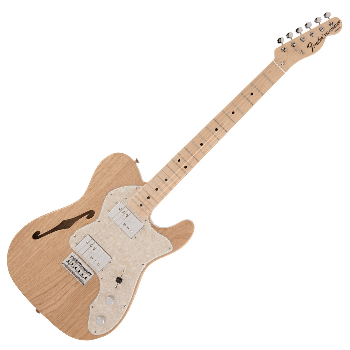 Fender 펜더 일렉기타 트레디셔널 70s 텔레캐스터 씬라인 메이플 핑거보드 내추럴