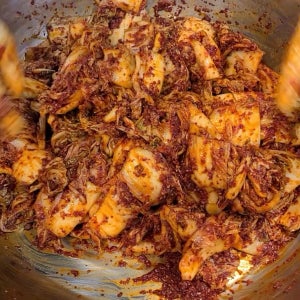 맛있게 매운 면수당 겉절이김치 알배기겉절이 실비김치 1.2kg