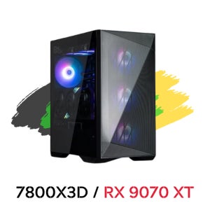 AMD 7800X3D RX9070XT 고사양 라라 게이밍 조립PC 데스크탑