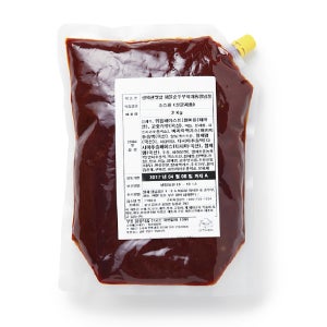 아워홈 해물순두부찌개 양념장 2kg x 6개