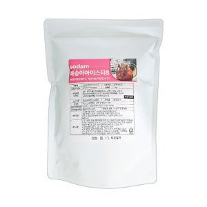 (1+1)소담 복숭아 아이스티 분말 1kg / 복숭아맛 파우더 가루