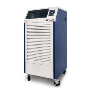 캐로스 210L 스마트제습기 자연배수형 CDH-210UB 건축현장 터보기능 산업용 습도관리기