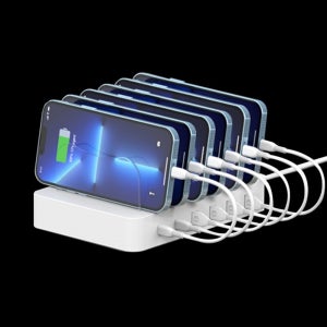 핸드폰충전기 Soopii LED 고속 멀티충전기 CS60PD 업소용 가정용