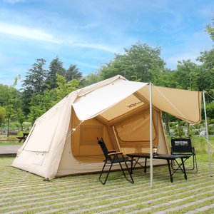 오투라이프 에어텐트 에어노크 8.0T 알파큐브 면텐트