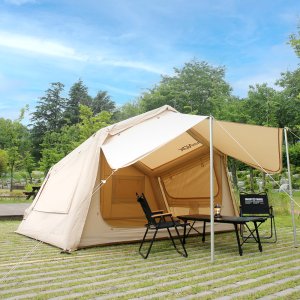 오투라이프 에어텐트 에어노크 8.0T 알파큐브 면텐트