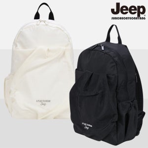 지프백팩 흘림체 자수로고 커프스 남성 여성 가방