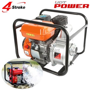 4행정 엔진 양수기 WP80 (75mm) 6.5마력 토출량/1000L 양정/7m 양수펌프