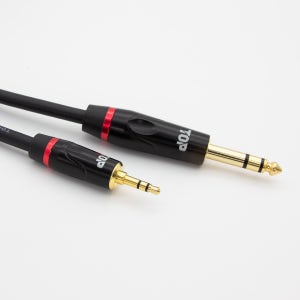 HDTOP 국산 제작 3.5 스테레오 TO 5.5 스테레오 케이블 1.5M HT-TP218
