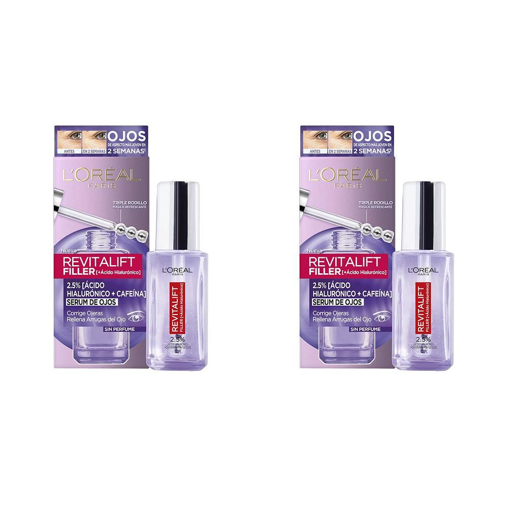 THE REAL <b>더리얼</b> 리바이탈리프트 필터 아이 세럼+<b>히알루론산</b>+카페인 아이 링클 20ml 2팩
