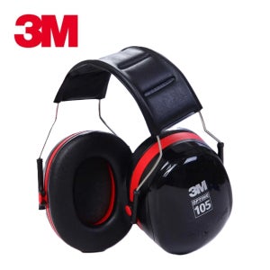 3M H10A 경량 방음귀덮개 헤드밴드형 차음 30dB 소음방지