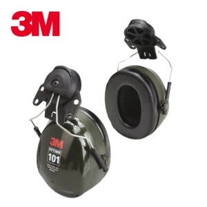 3M H7P3E 경량 방음귀덮개 안전모부착형 차음 24dB 소음방지
