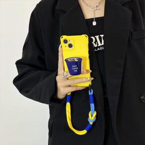 아이폰 13 데일리 컬러 체인 끈 프로 맥스 미니 핑거 그립 톡홀더 키링 케이스