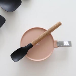 레벤호프 미니 스파츌라 블랙 실리콘 알뜰주걱