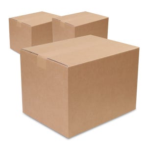 택배 박스 55x40x40cm 5매 BA골 KLB 골판지 상자 종이 포장 무지 카톤 공