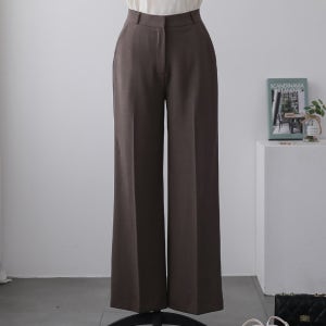 크리즈 쿨 린넨 레이온 와이드 일자 베이직 썸머 슬랙스