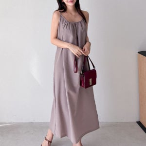 [빅사이즈/여름 휴가룩] 쿨나시원피스 동남아 뷔스티에원피스 롱