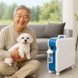 의료용 산소발생기 크로버 가정용 산소호흡기 크로바 휴대용 산소통 대여 렌탈