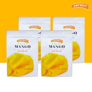 간식뱅크 브이프릇 말린 건망고 베트남 원물 95% 대용량 건조망고 말랭이 500g, 4개